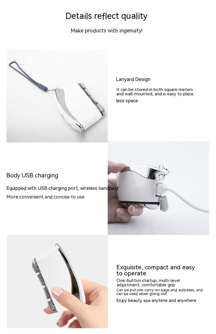 Facial Massage Essential Oil Lifting Warm Muscle-poking Stick Home EMS Micro Current Inductive Therapeutical Instrument